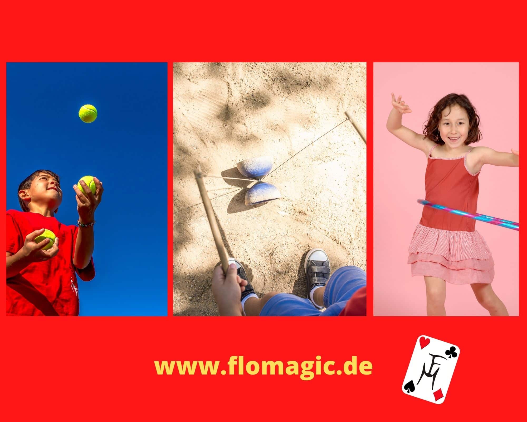 Jonglage Balance Workshop Balance- und Jonglage-Workshop für Kinder