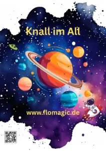 Knall im All Show Plakat Din A Knall im All Show Plakat Din A